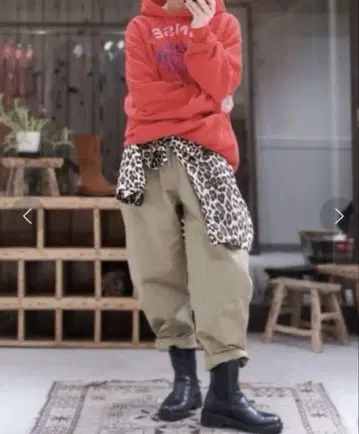 JOURNAL STANDARD LUXE 웨폰 론다 팬츠 카키 M