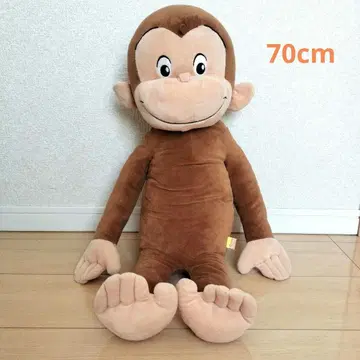 약 70cm 아기 원숭이 조지 BIG 봉제인형 선물 George