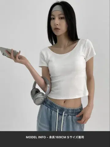 오프숄더 S 사이즈 티셔츠 화이트 그레이