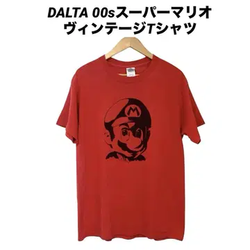 구제 DALTA NINTENDO 슈퍼 마리오 빈티지 티셔츠 USA