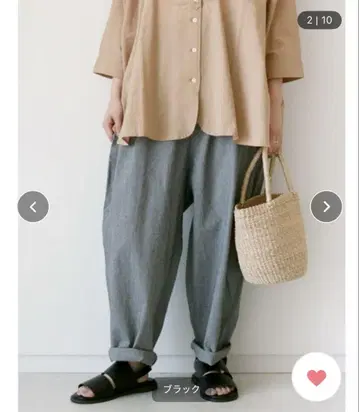 사만사 모스모스 턱 펭귄 팬츠