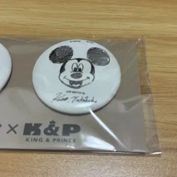 킹프리 디즈니 콜라보 캔뱃지 타카하시 카이토