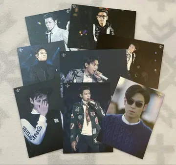 BIGBANG T.O.P 포토카드 8점