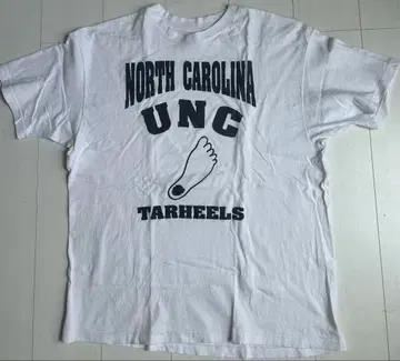 노스캐롤라이나 대학교 UNC 타 힐스 티셔츠 싱글 스티치