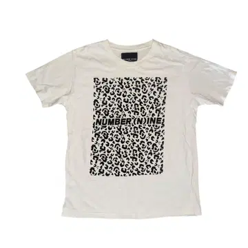 Rare Number (N)ine Spell Out Leopard Tee