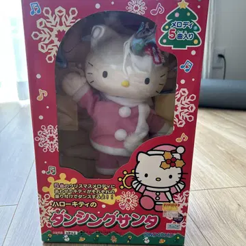 헬로키티 댄싱 산타 핑크