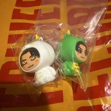 야기 유세이 용 레어 노멀 인형옷 키링 2개 세트