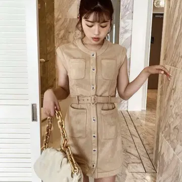 [완판템 새상품급] Darich 클래시컬 실루엣 원피스 베이지 왕홍