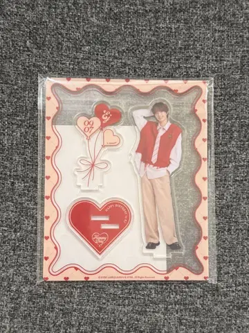 &team ej 위주 벌스데이 생일 아크릴 스탠드