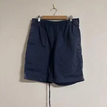 UNIQLO M 네이비 허리밴딩 숏팬츠