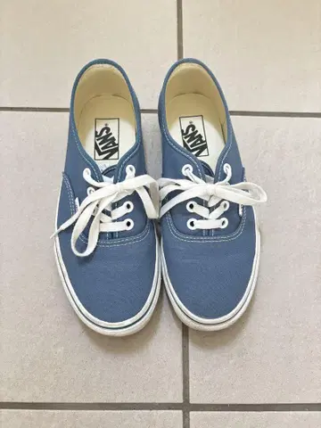 [컨디션 최상] VANS 스니커즈 어센틱 블루 23.5cm