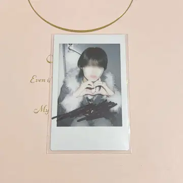 러브식 타로 친필 사인 폴라로이드