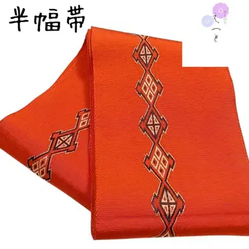 35 엣또 반폭 오비 오렌지