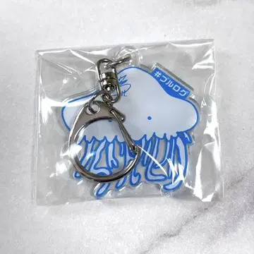 고바야시 치아키 블루 록 아크릴 키링