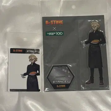 Dr.STONE 스탠리 로손 100 클리어 카드 아크릴 스탠드