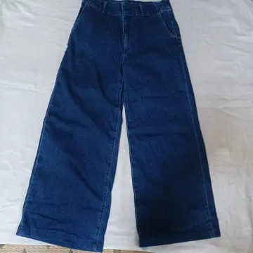 UNIQLO 와이드 트라우저 청바지