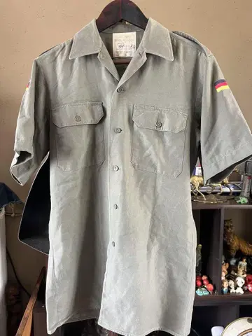 80년대 독일군 반팔 필드 셔츠