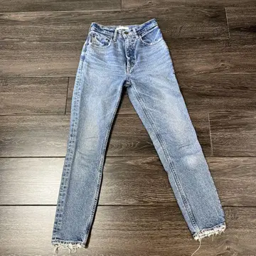 MOUSSY 스트레이트 데님 23 사이즈