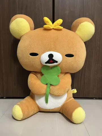리락쿠마 봉제 인형 빅 클로버