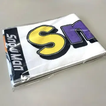 미사용 새상품 Snow Man 머플러 타월 Snow World