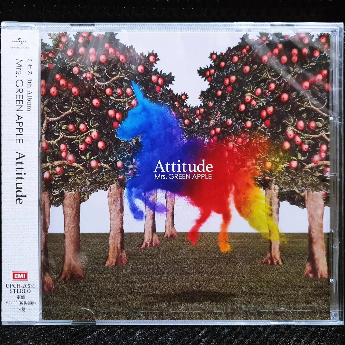 Mrs. GREEN APPLE/Attitude 初回限定盤CD+DVD Mrs. GREEN APPLE