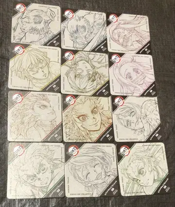 귀멸의 칼날 다이닝 ufotable 무한열차 컴플리트 세트 코스터