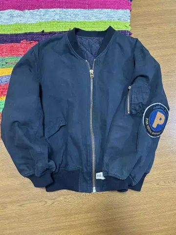 핑크하우스 충전솜 두꺼운 원단 블루종 SHIMPA CLUB MA-1 타입