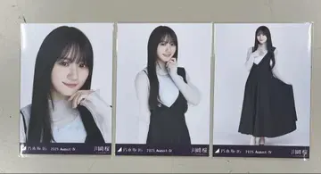 노기자카46 브로마이드 카와사키 사쿠라 카가와 비대칭 3종 컴플