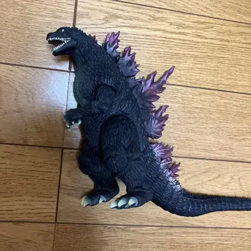 고질라 피규어 블랙 보라색
