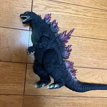 고질라 피규어 블랙 보라색 밀레니엄 고질라