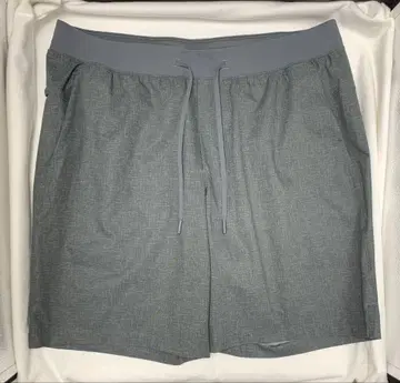 lululemon 룰루레몬 하프 팬츠 XL 카키 그레이