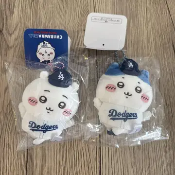 MLB TOKYO SERIES 마스코트 다저스 치이카와 하치와레 세트