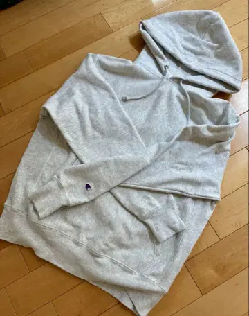 Champion 리버스 위브 S101 파란색 택 M