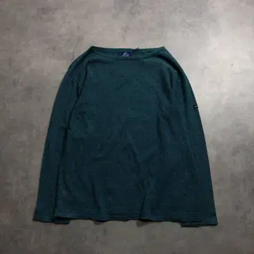 GQ3219 SAINT JAMES : 구형 택 보트넥 바스크 셔츠 T4