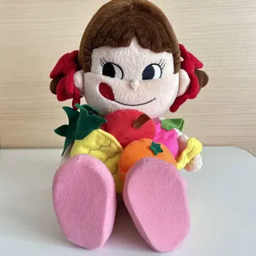 페코짱 후르츠 바스켓 봉제 인형 소품함