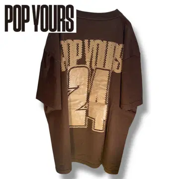 POP YOURS 팝유어스 t셔츠 사이즈 XXL