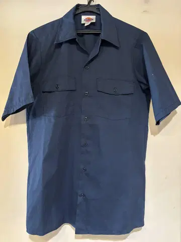 디키즈 made in usa 워크 셔츠 미국제 M 사이즈 네이비 컬러