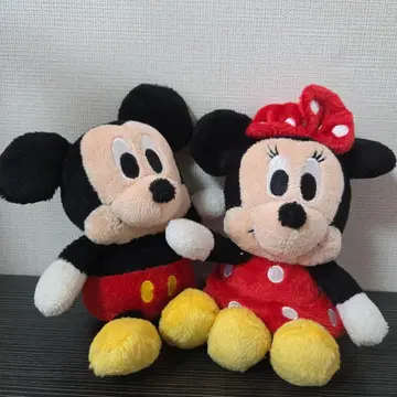 레어 디즈니 미키 미니 봉제 인형 세트 바니모!