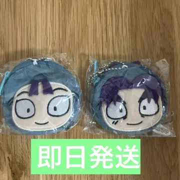 닌타마 미니 파우치 키링 타치바나 센조 시오에 몬지로