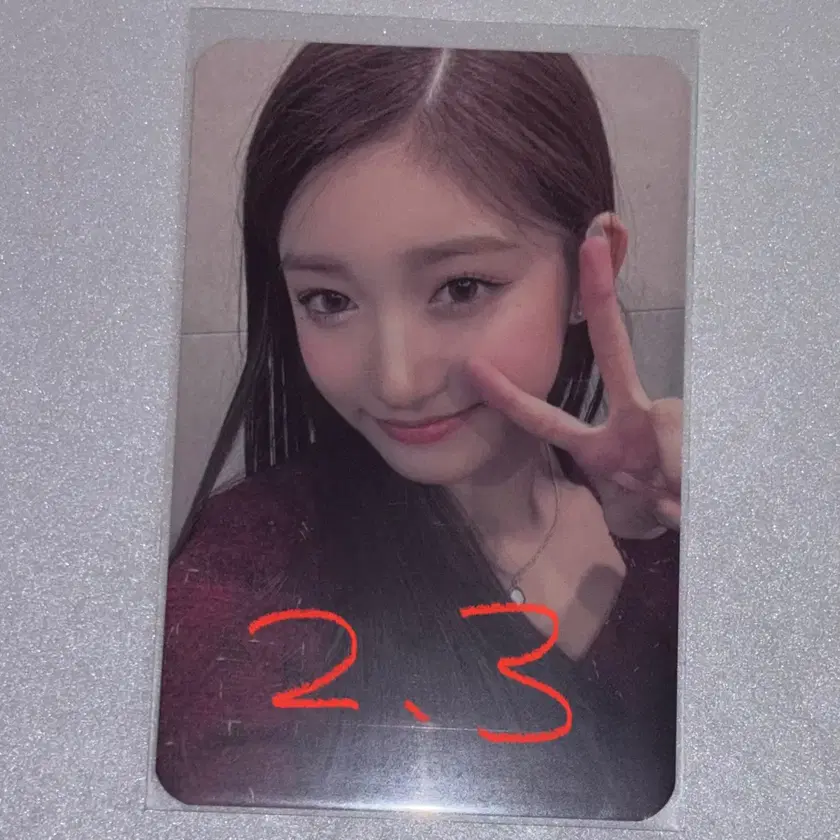 イソ　トレカ　IVE ELEVEN ktown4u LEESEO アイヴ IVE LEESEO [ ELEVEN ] Official Photocard, VER. A / New