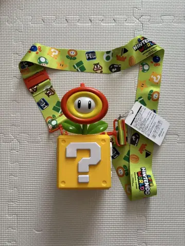 미사용 유니버셜 마리오 플라워 드링크 홀더