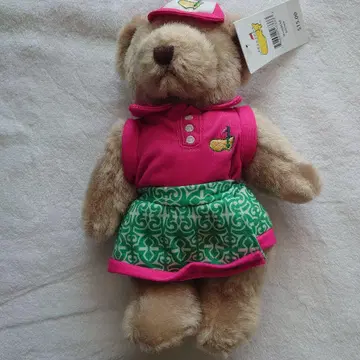 [레어] 마스터즈 골프 토너먼트 기념품 곰 봉제인형