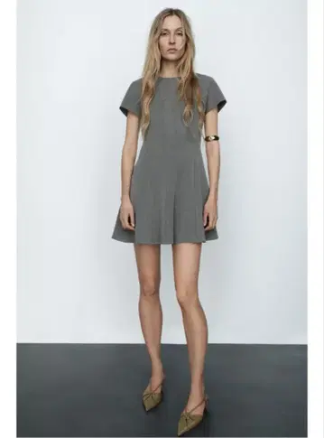 ZARA 반팔 미니 원피스