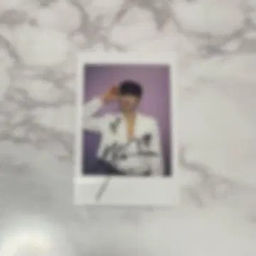 WEi 위아이 준서 영통 폴라로이드 폴라로이드 사인