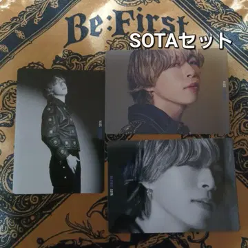 BE:FIRST space craft 소우타 트레이딩 카드 3 타입 세트