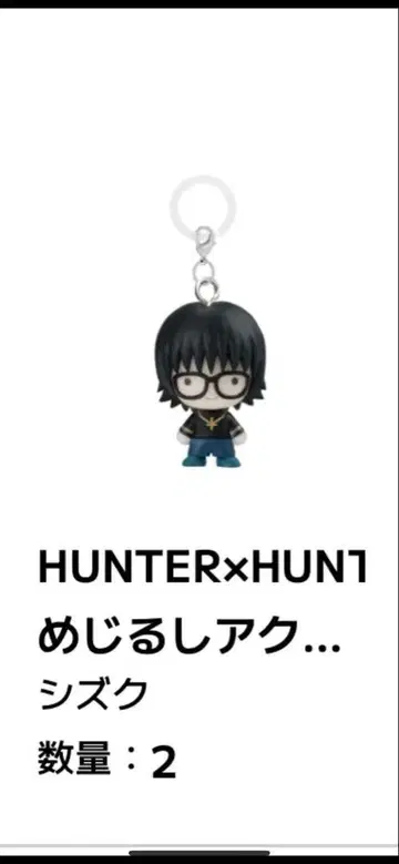 HUNTER x HUNTER 시즈크 메지루시 액세서리