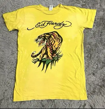 미사용 에드하디 T셔츠 호랑이 USA제