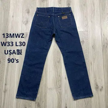 90년대 USA 제작 Wrangler 13MWZ W33 L30 데님 팬츠