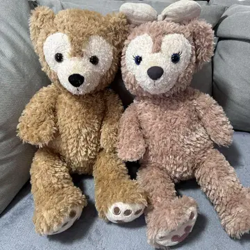 더피 셰리메이 봉제인형 2개 세트