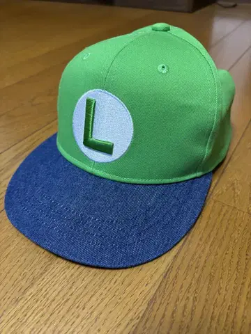 루이지 데님 캡